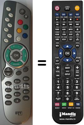 Replacement remote control Engel TDT 5600