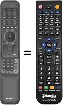 Replacement remote control RT5B13