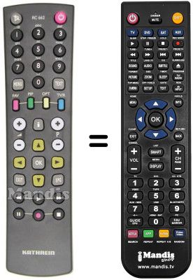 Replacement remote control RC143603 / 00