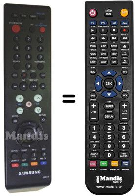 Replacement remote control Samsung MF59-00287A Replacement remote control Samsung MF59-00287A