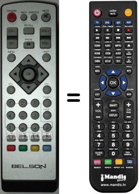Replacement remote control SEC15745W