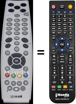 Replacement remote control WHV15905W