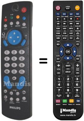 Replacement remote control HVS54032