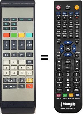 Replacement remote control SEC1542