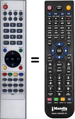Replacement remote control WHV15990