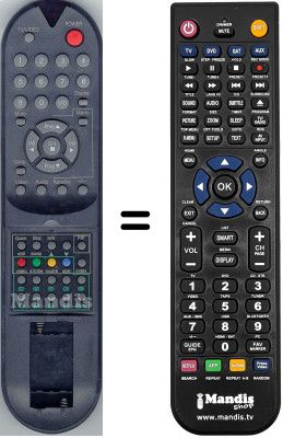 Replacement remote control WHV5188