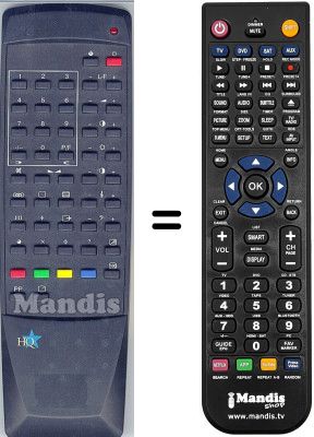 Replacement remote control WHV7922