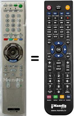 Replacement remote control Sony SEC3380