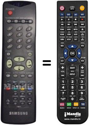 Replacement remote control SEC14548