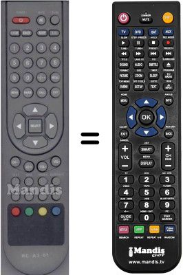 Replacement remote control WHV15052