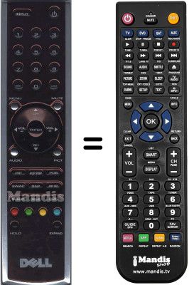 Replacement remote control WHV3301