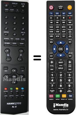 Replacement remote control WHV12477